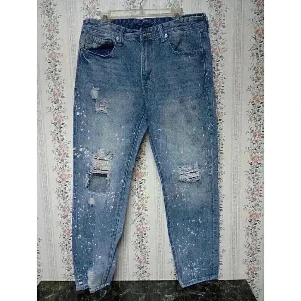 American Legacy Amongst Others Jeans Men Distress Jeans Size 36-32